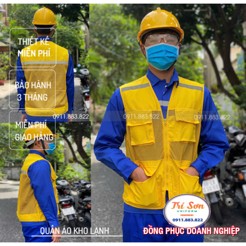 Áo Ghile Bảo Hộ Lao Động Trí Sơn AG001