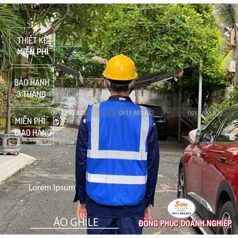 ÁO Ghile Bảo Hộ Lao Động Trí Sơn AG0010
