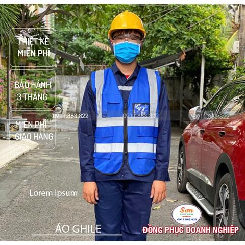 ÁO Ghile Bảo Hộ Lao Động Trí Sơn AG0011