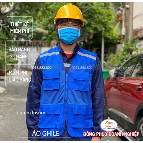 Áo Ghile Bảo Hộ Lao Động Trí Sơn AG0021