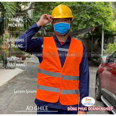 Áo Ghile Bảo Hộ Lao Động Trí Sơn AG0027