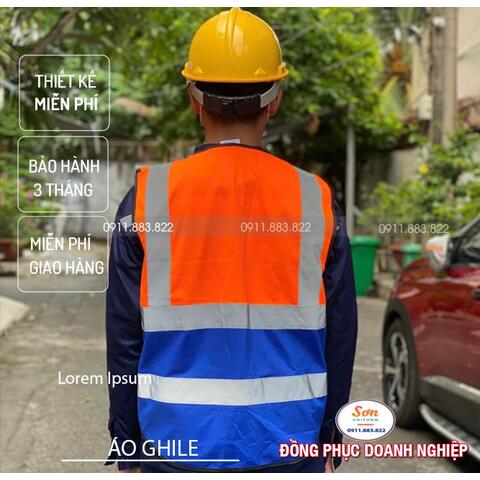Áo Ghile Bảo Hộ Lao Động Trí Sơn AG0055