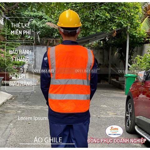 Áo Ghile Bảo Hộ Lao Động Trí Sơn AG0058