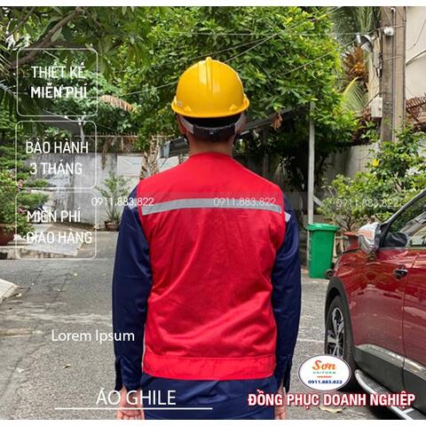 Áo Ghile Bảo Hộ Lao Động Trí Sơn AG0067