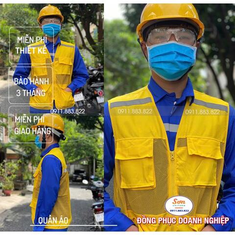 Áo Ghile Bảo Hộ Lao Động Trí Sơn AG0084