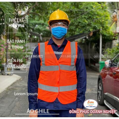 ÁO Ghile Bảo Hộ Lao Động Trí Sơn AG009