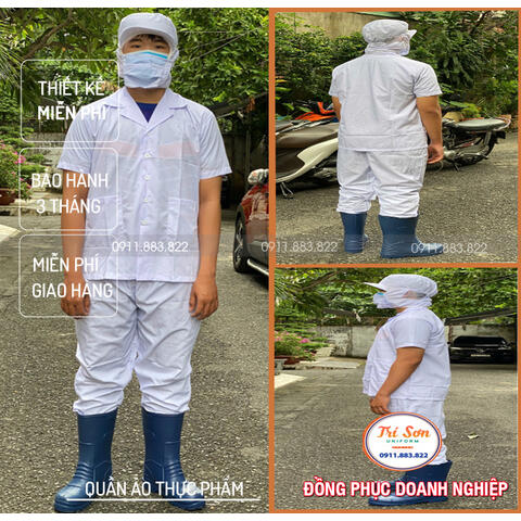 Đồng Phục Thực Phẩm DPTS001