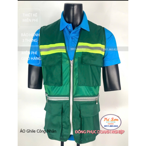 Áo Ghile Bảo Hộ Lao Động Trí Sơn AG0092