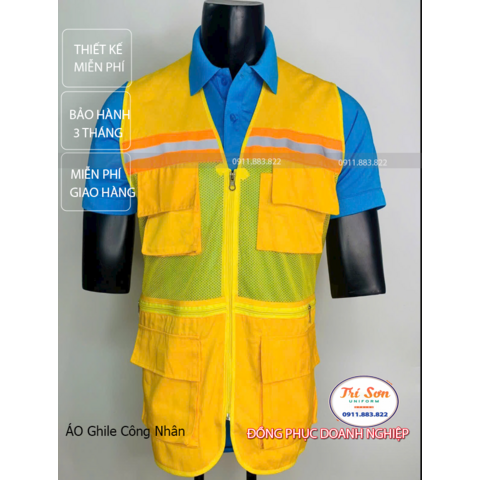 Áo Ghile Bảo Hộ Lao Động Trí Sơn AG0088