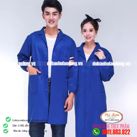 Áo Khoác Thực Phẩm TS0011