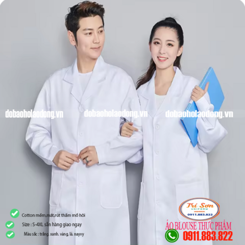 Áo Khoác Thực Phẩm TS0024