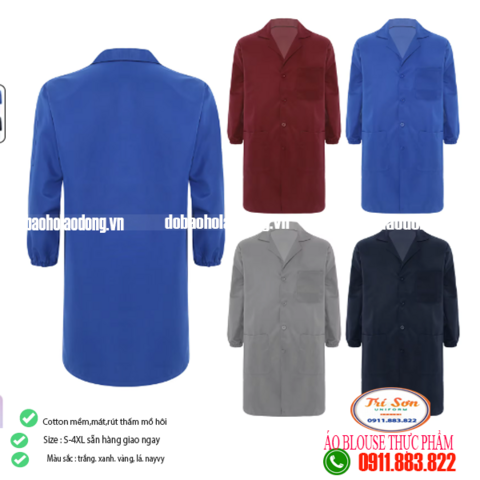 Áo CHoàng Thực Phẩm TS0031