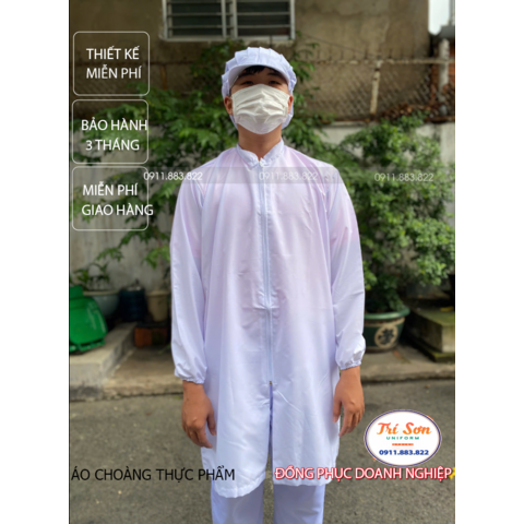 Áo Khoác Thực Phẩm TS0015