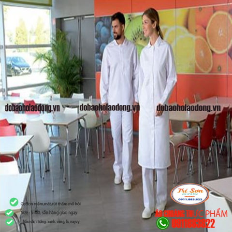 Áo choàng Thực Phẩm TS0033