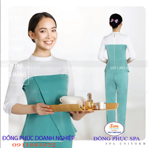 Đồng Phục Spa-Đồng Phục Thẩm Mĩ Viện TS0015