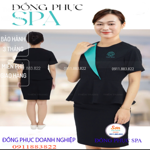Đồng Phục Spa-Đồng Phục Thẩm Mĩ Viện TS004