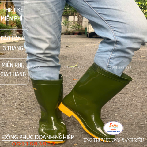 ỦNG CAO SU THÙY DƯƠNG MŨI THÉP - ĐẾ THÉP UTD004