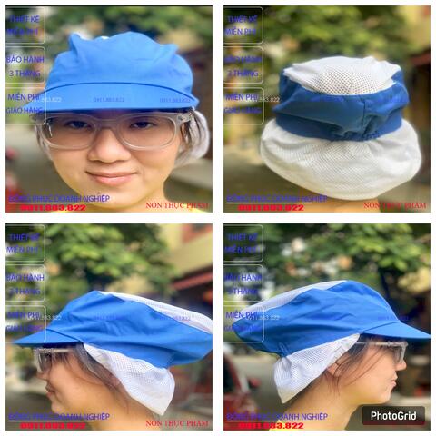 NÓN THỰC PHẨM MAY SẴN TS00171