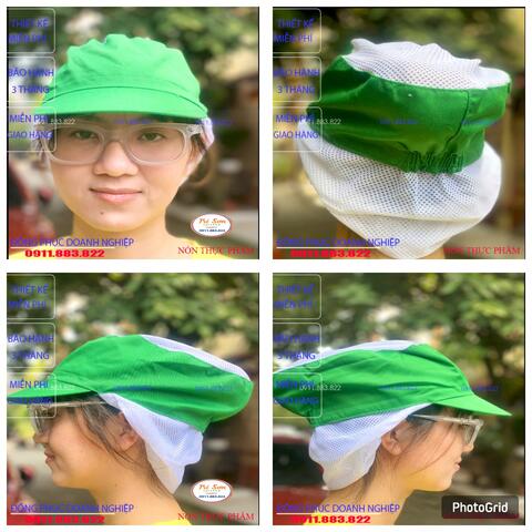 NÓN THỰC PHẨM MAY SẴN TS00175