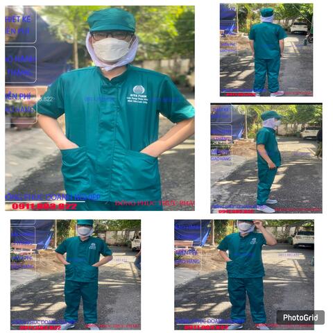 Đồng Phục  Thực Phẩm  may sẵn DPTT002