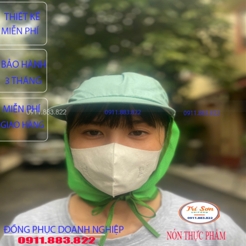 NÓN THỰC PHẨM MAY SẴN TS00192