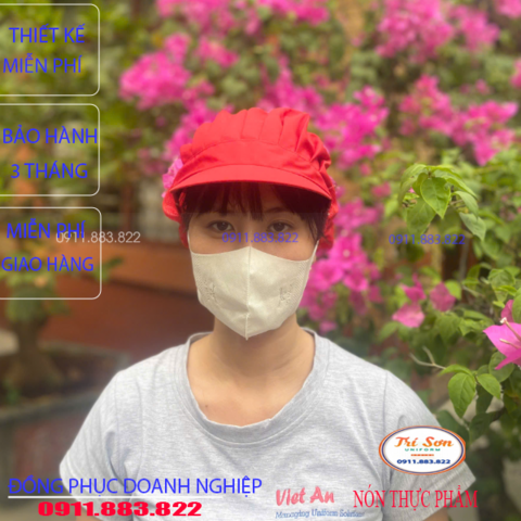 NÓN THỰC PHẨM MAY SẴN TS00189