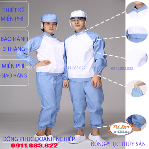 Quần Áo Đồng Phục Thủy Sản QATST0090
