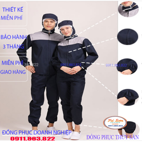 Quần Áo Đồng Phục Thủy Sản QATST00107
