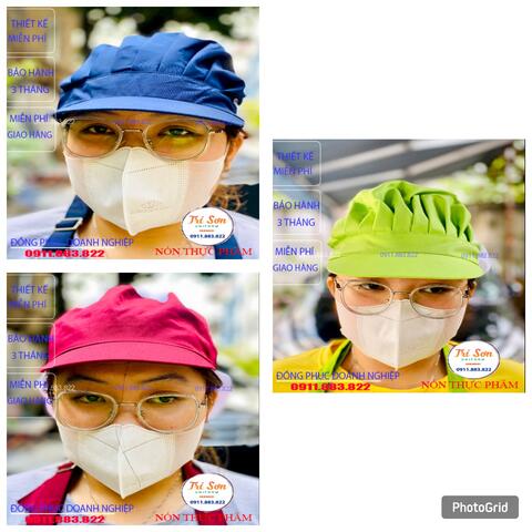 NÓN THỰC PHẨM MAY SẴN TS002018