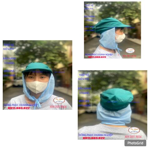 NÓN THỰC PHẨM MAY SẴN TS00203