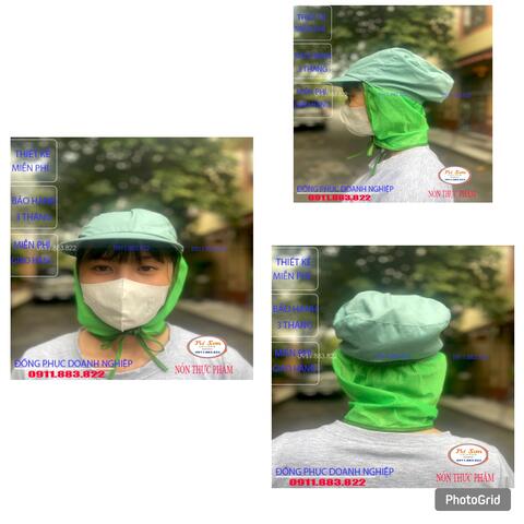 NÓN THỰC PHẨM MAY SẴN TS00201