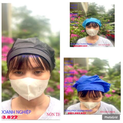 NÓN THỰC PHẨM MAY SẴN TS00183