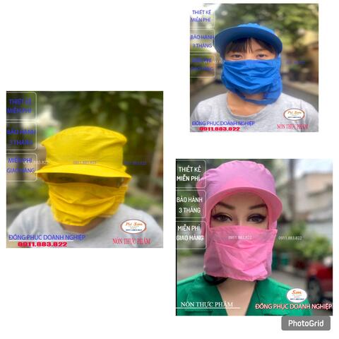 NÓN THỰC ĐỦ CÁC MÀU PHẨM MAY SẴN TS00199