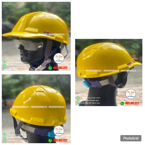 Mũ Bảo Hộ Lao Động SEDA Hàn Quốc Nhập Khẩu Màu vàng MBHLD003
